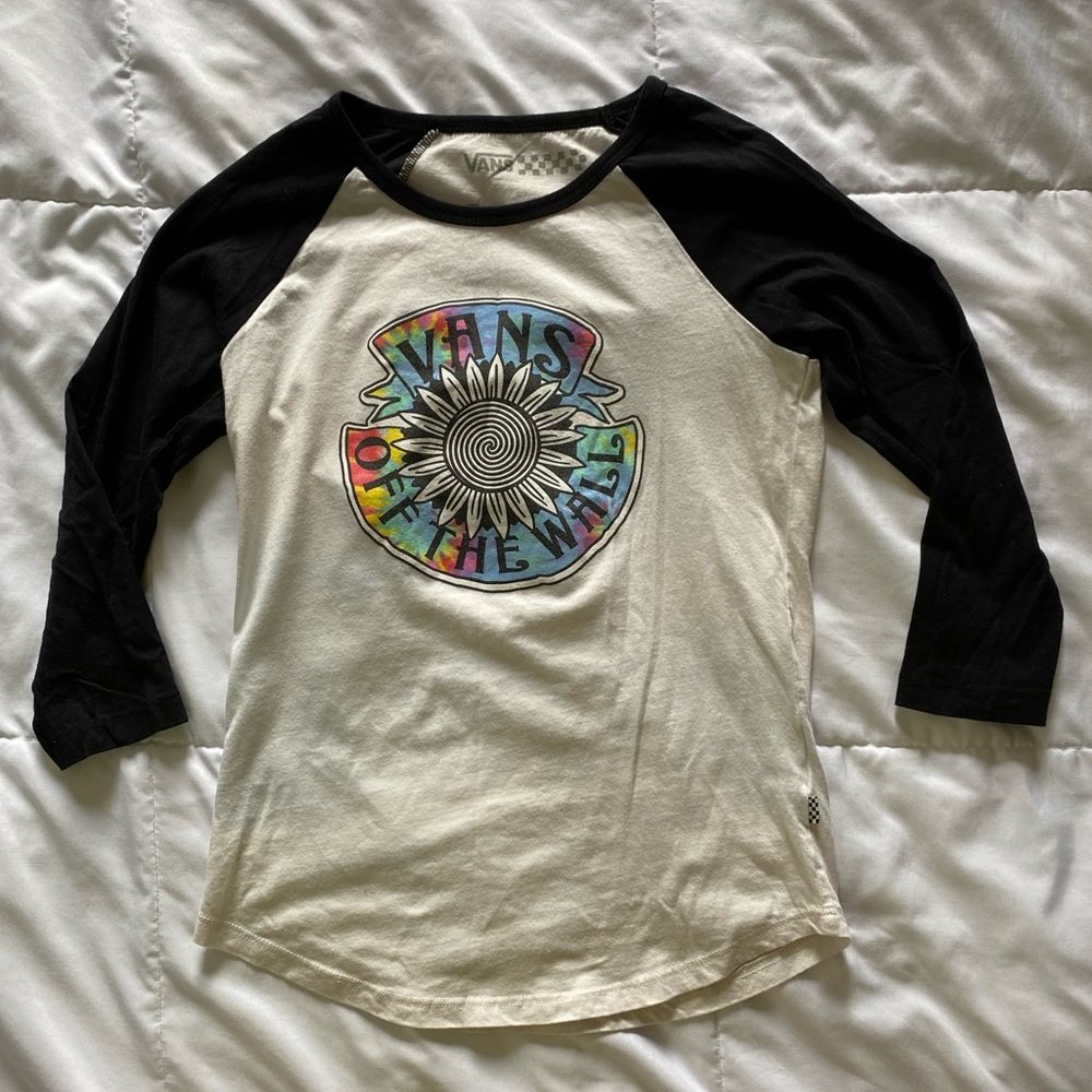 Vans Off The Wall Baseball Tee - Women’s XS